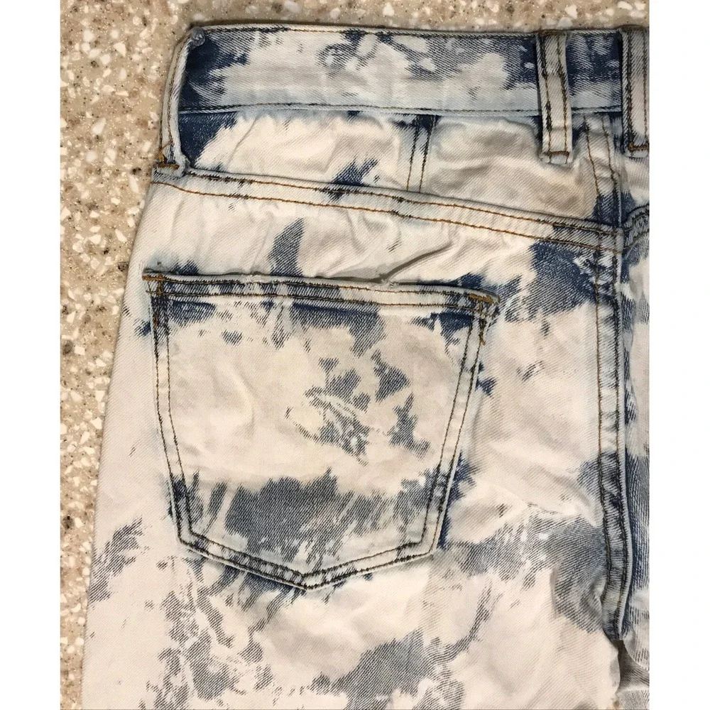 Dope Jeans Mens 28x28 Slim‎ Fit Button Fly 5-Pocket Stretch Flex Denim Blue